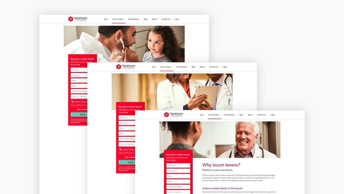 Weatherby Healthcare design, image 01