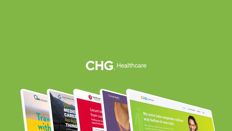 CHG Healthcare case study cover