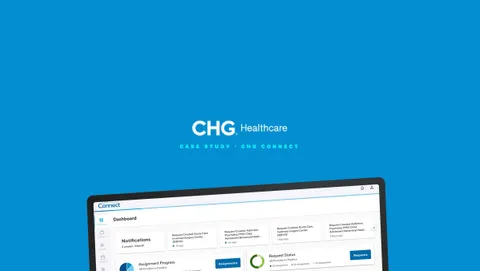 CHG Healthcare case study cover