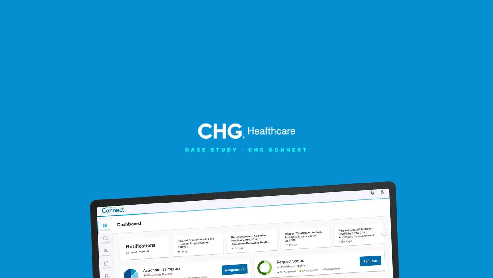 CHG Healthcare case study cover
