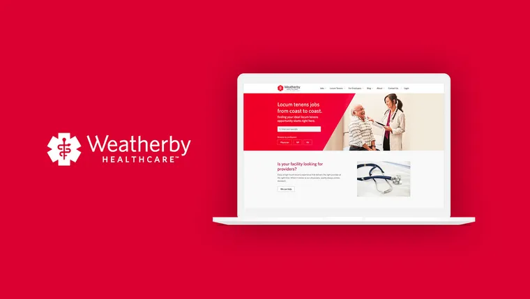 Weatherby Healthcare · CHG Healthcare case study cover